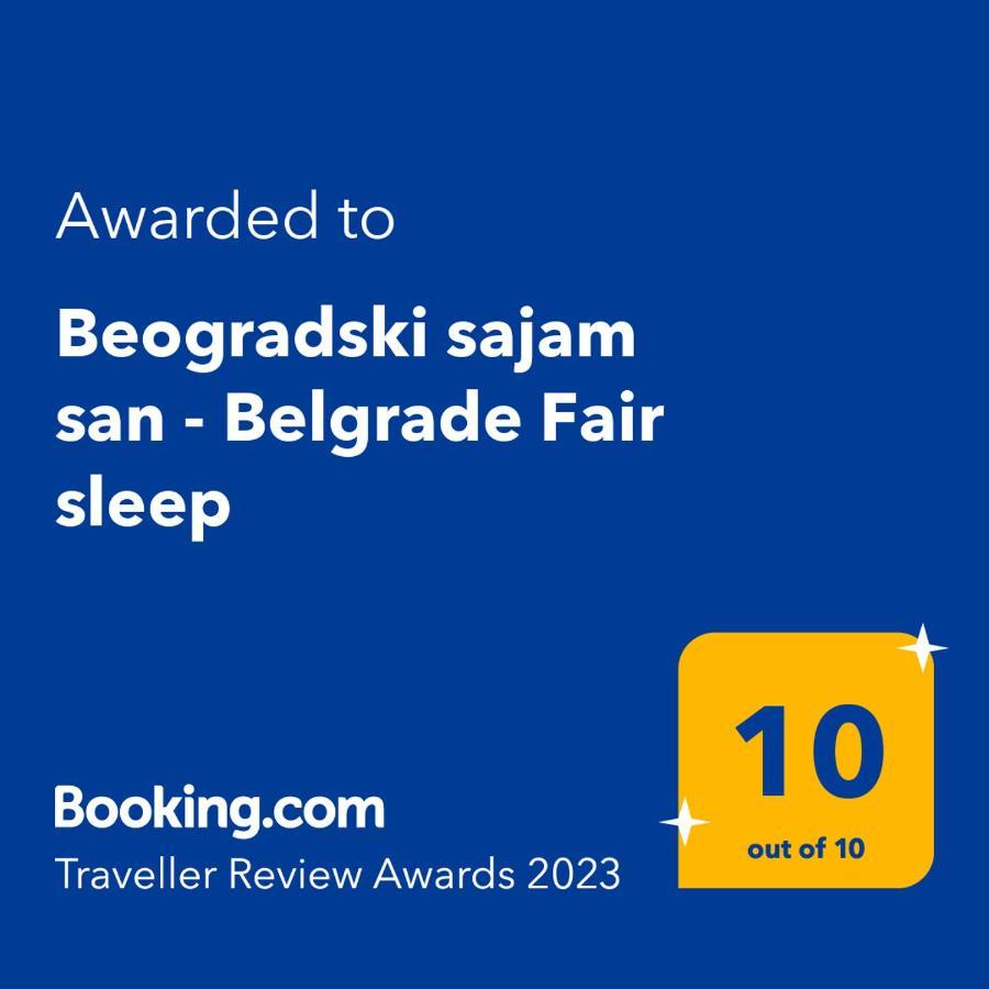 Beogradski Sajam San - Belgrade Fair Sleep Exteriér fotografie